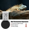 thumbnail image 6 of Waterproof Electronic Hygrometer Thermometer Humidity Temperature Monitor for Reptile Black, 6 of 8