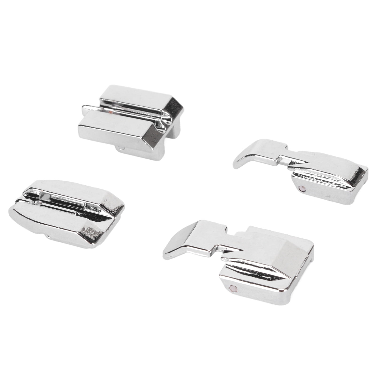 Zipper Presser Foot, Zip Zipper Foot Parallel 4 Pieces Edge Design