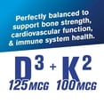 thumbnail image 4 of GAT SPORT Vitamin D3 K2, 5000 IU (125 mcg) Vitamin D, 60 Day Supply, Dietary Supplement for Bone, Teeth, Muscle and Immune Health Support, 60 Veggie Caps, 4 of 5