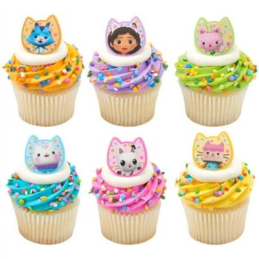Gabby's Dollhouse Magical Cupcake Rings, 12ct
