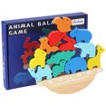 thumbnail image 1 of Stacking Toy Dinosaur Animal Wooden Toddler Puzzle Toy Educational Learning Toy, 1 of 10