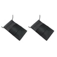 thumbnail image 1 of relayinert Black Barber Pouch Hairdressing Scissors Stylist Shears Holster Belt Bag Style A 2Set, 1 of 5