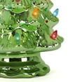 thumbnail image 2 of Milltown Merchants Pearl Olive Ceramic Christmas Tree - 15.5" Large, Multicolor Lights, 2 of 6