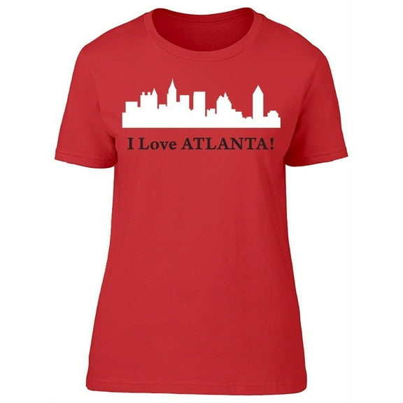 I Love Atlanta Georgia T-Shirt Women -Image by Shutterstock, Female Small