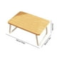 thumbnail image 3 of Escritorio plegable para portátil y cama | Mesa portátil de escritorio de regazo, madera ligera, 19,7"x11,8"x9,1", soporte estable y resistente para sofá, suelo, desayuno, dibujo, diseño ergonómico, 3 of 6