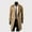 Khaki, variant on Turilly Winter Men Slim Stylish Trench Coat Double Breasted Long Jacket Coat