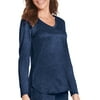 Jockey Essentials Women's and Women's Plus Brushed Luxe Lounge Top