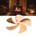 thumbnail image 1 of Durable Lightweight Stove Fan Blade, 5 Blade Design Enhances Air Circulation, Improves Heating Efficiency, Simple Installation, 1 of 8
