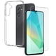 thumbnail image 1 of NORTHJO For Samsung Galaxy A36 5G Clear Case Soft TPU Phone Cover with Tempered Glass Screen Protect, 1 of 4