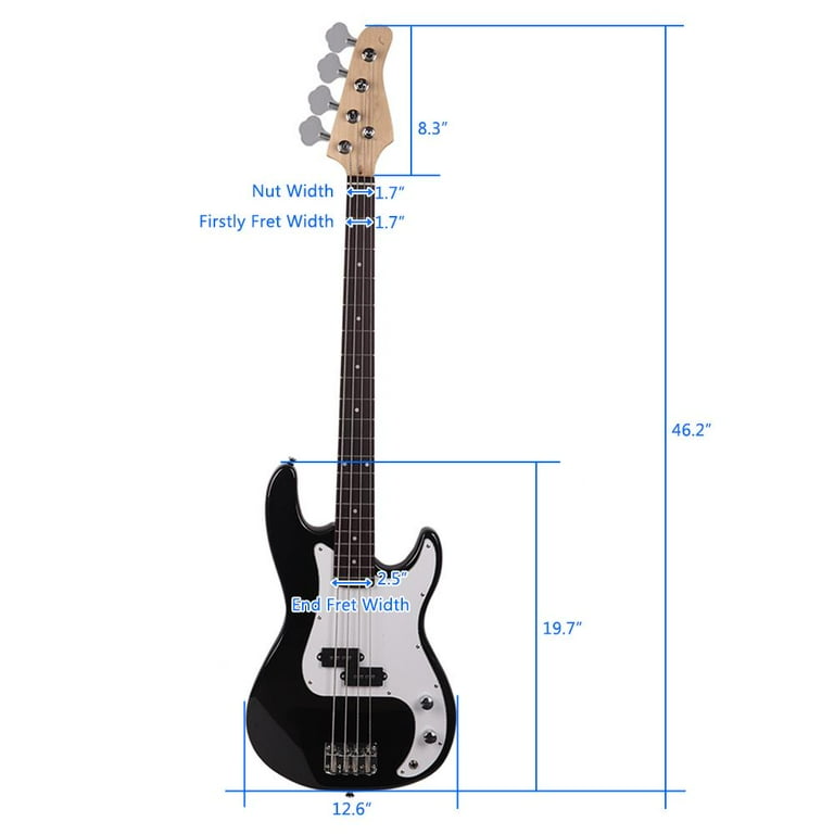 Guitar on sale center bass