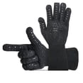 thumbnail image 5 of BBQ Gloves High Temperature Resistance Oven Mitts 500 800 Degrees Fireproof Barbecue Heat Insulation Microwave Oven Gloves ,Secure Grip, 5 of 7