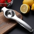 thumbnail image 4 of Stainless steel manual juicer citrus lemon press, fruit juice lime press metal, professional hand juicer kitchen utensils, 4 of 5