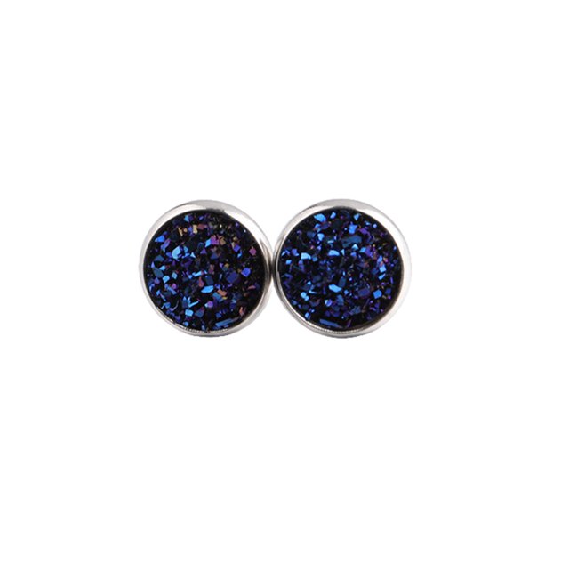 Qarigey 1 par de pendientes de tuerca de acero inoxidable para mujer, regalos para novias y esposas, joyería decorativa, fiesta de celebración de Ropa, zapatos y accesorios Miscelánea tipo 25 Qarigey AP011021-25