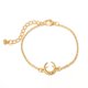 thumbnail image 5 of Pulseras para mujer, regalos para mujer, joyería de moda, pulsera de aleación de plumas y diamantes, conjunto de pulsera, pulsera para mujer, collar, 5 of 5