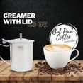 thumbnail image 6 of Creamer with Lid 10 Oz, Coffee Creamer Container, Small Stainless Steel Milk Pitcher, Coffee Cream Dispenser, Creamer Pitcher with Lid$$Home Decor, Kitchen, & Other, 6 of 6