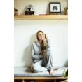 thumbnail image 3 of Hello Mello Carefree Threads Long Cardigan-Small Gray, 3 of 3