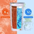 thumbnail image 6 of Bee Tumbler 20oz Funny Animal Stainless Steel Insulated Tumblers with Lid and Straw Purple Travel Coffee Mug Tea Wine Cups Water Bottle Sport Gifts for Women Bee lover, 6 of 6