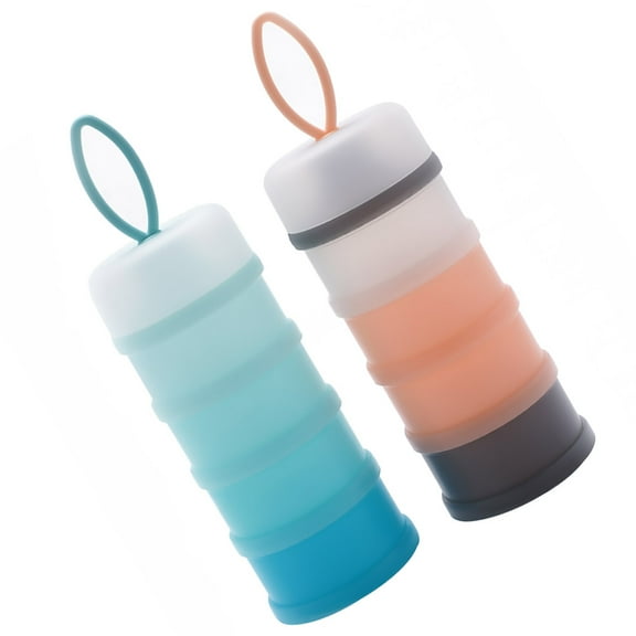 Set of 3 Baby Food Container Independent Milk Powder Holder Boxes Child
