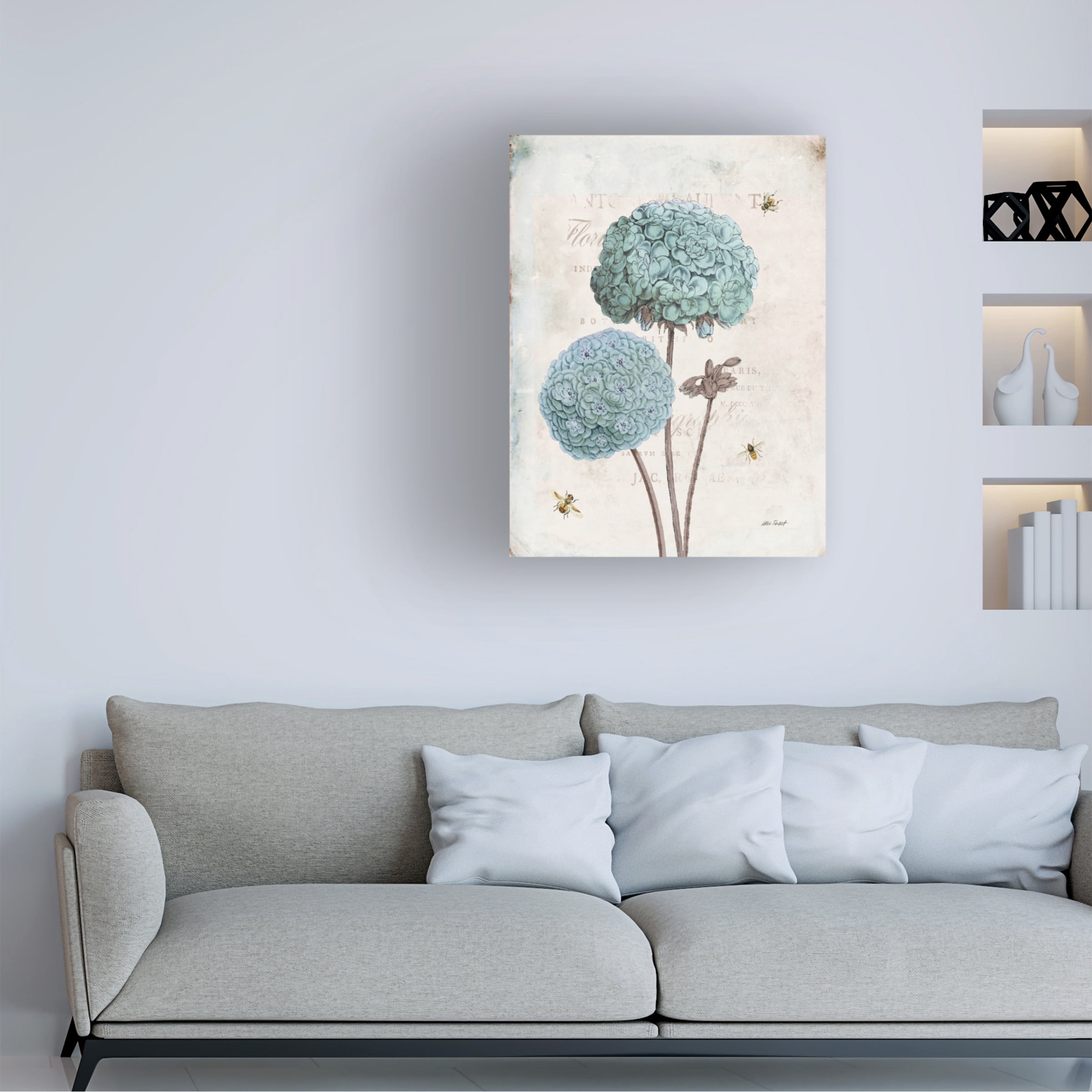 Katie Pertiet 'Geranium Study II' Canvas Art