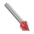 thumbnail image 2 of Woodworking Milling Cutter 90 Degree V Groove Router Bit Multifunctional Milling Cutter, 2 of 8