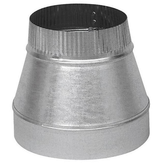 GV1748 26 gal Galvanized Furnace Pipe Reducer 6 x 3 in.