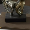 thumbnail image 6 of 7" x 8" Silver Porcelain Ceramic Hands Sculpture, by DecMode, 6 of 8