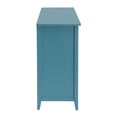thumbnail image 3 of Miekor Furniture Teal Console Table with Storage 50257, 3 of 5