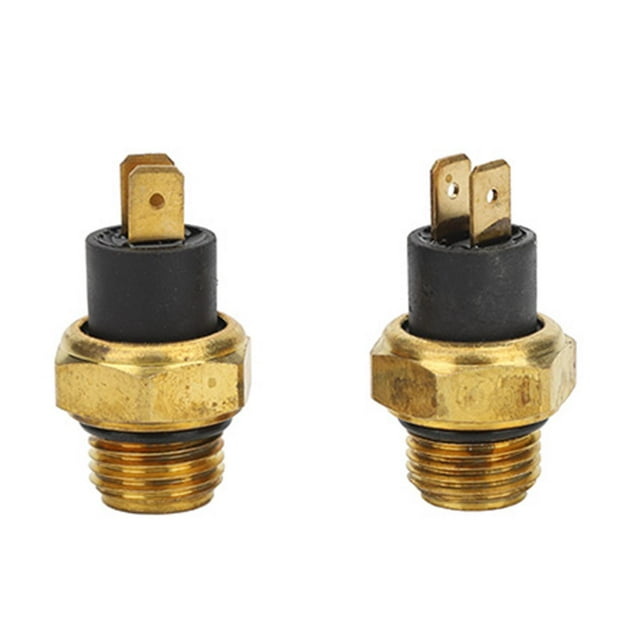 2 piezas de interruptor térmico para ventilador de refrigeración de 65 degreeC, piezas de motor, accesorios para vehículos, repuesto confiable y resistente