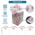 thumbnail image 4 of Pink Flower Cherry Blossoms White Table Runner Modern Table Flag Home Party Country Wedding Decoration Tablecloth Table Runners, 4 of 5