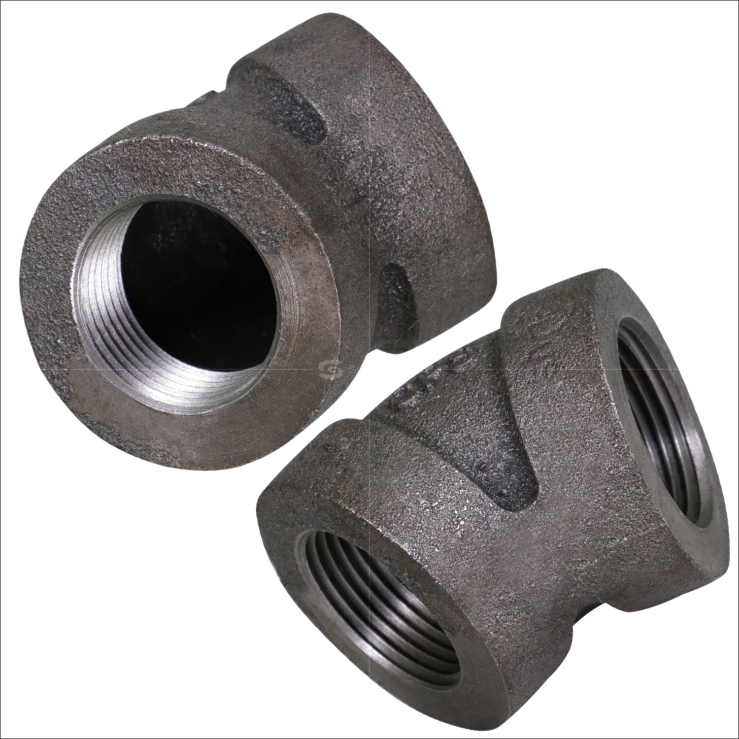 Supply Giant 3/4" 45 Degree Black Pipe Fitting Street Elbow Cast Iron