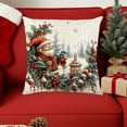 thumbnail image 7 of Christmas Decorative Pillow Covers for Couch Three-dimensional Effect Pillowcase Christmas Pillow Cover Festival Decoration for Couch Sofa Bed, Soft and Breathable 18x18", 7 of 7