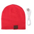 thumbnail image 1 of Auriculares inalámbricos con gorro para disfrutar del audio en movimiento Auriculares estéreo con música Bluetooth en color rojo, 1 of 8