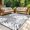 gray, variant on LUOVEN Waterproof Reversible Outdoor Rug 5x8 Plastic Straw Patio Rug for RV, Camping, Deck, Garden, Backyard, Porch, Gray & White