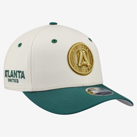 Youth New Era Cream Atlanta United FC Jersey Hook 9SEVENTY Adjustable Hat