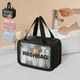 thumbnail image 1 of Fiudx Bolsa Grande para Cosméticos, Pvc, Transparente, Organizador de Viaje, Ideal para Artículos de Tocador, Cosméticos o Artículos Esenciales de Uso Diario, Asa Portátil, 35 X 25 X 12 Cm., 1 of 7