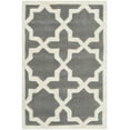 thumbnail image 2 of SAFAVIEH Chatham Giovanni Geometric Wool Area Rug, Dark Gray/Ivory, 2' x 3', 2 of 10