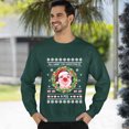 thumbnail image 3 of Christmas Sweatshirt, All I Want for Christmas is a Pig Holiday Ugly Sweatshirt, Funny Festive Crewneck Sweatshirt, Animal Lover & Pet Pig Owner Gift, 3 of 5