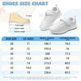 thumbnail image 7 of Psesaysky Easter Rainbow Eggs Pattern Sneakers for Kids Girls Easy to Put on Comfortable Lightweight Velcro Sports Shoes Size 11-15, 7 of 7