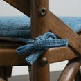 thumbnail image 3 of Aria Memory Foam Non-Slip Chair Cushion Pad with Ties 12 Pack - Multi Blue, 3 of 6