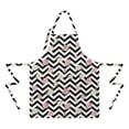 thumbnail image 2 of Pioneer Flower Floral Print Pattern Apron for Women and Men, Cotton Linen Waterproof with Pockets, Adjustable, 33x27 Inch for Kitchen, Gardening, BBQ, Salon, 2 of 6