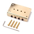 thumbnail image 4 of 4 String Bridge With Wrench and Screws High-Strength Tuners Set Sturdy Zinc Alloy Replacement Parts Ukulele Musical Instrument Gold, 4 of 9