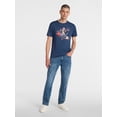 thumbnail image 2 of Americana Men's and Big Men's Bomb Rocket Ride Graphic Tee Shirt from Way to Celebrate, Sizes XS-3XLT, 2 of 5