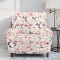 thumbnail image 2 of HELLHERO Hummingbird Flower Print Recliner Slipcover-Stretch Soft Slip Reclining Chair Slipcovers Lift Chair Covers for Electric Recliner Power Lift, Easy to Install, 2 of 8