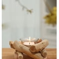 thumbnail image 4 of EeaseMX Maceta rústica de madera hecha a mano con forma de piña, soporte para plantas, candelabro para decoración del hogar y la oficina., 4 of 7