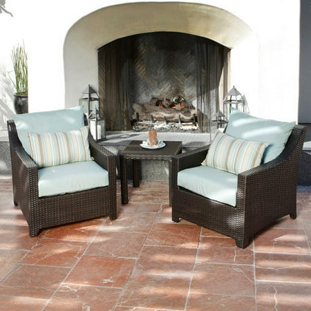 RST Outdoor Bliss 3 Piece Deep Seating Group with Cushions