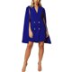 thumbnail image 1 of Txlixc Vestido de chal femenino, botón de doble fila Txlixc  moda, 1 of 6