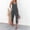Dark Gray, variant on ZZwxWA Women Spaghetti Strap Jumpsuits Summer Casual Sleeveless V Neck Thin Shoulder Strap Adjustable Jumpsuit with Pockets