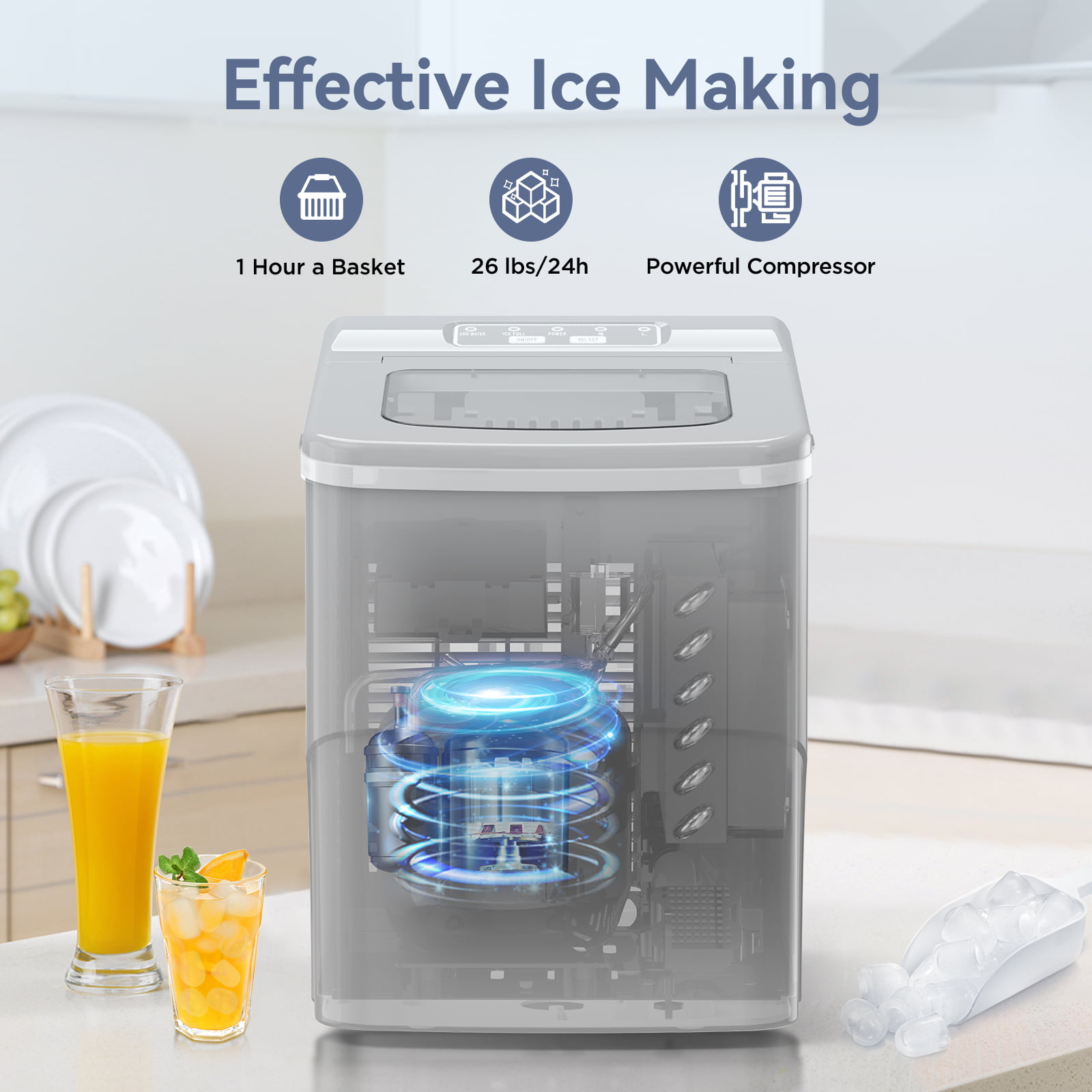 kndko ice maker machine review｜TikTok Search