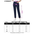 thumbnail image 4 of Women's Golf Pants with Pockets Lightweight Qucik Dry Casual 7/8 Work Ankle Pants for Women, 4 of 4