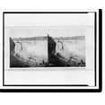 thumbnail image 2 of Historic Framed Print, Niagara. General view of the Horseshoe Fall from Biddle's Stair Case, 17-7/8" x 21-7/8", 2 of 9